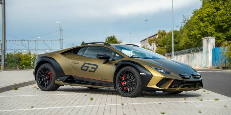 Aplikace PPF Lamborghini Huracán Sterrato