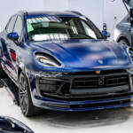 Matná fólie PPF Porsche Macan